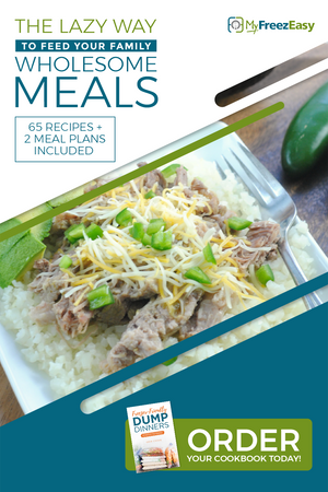 the lazy way to feed your family wholesome meals cookbook