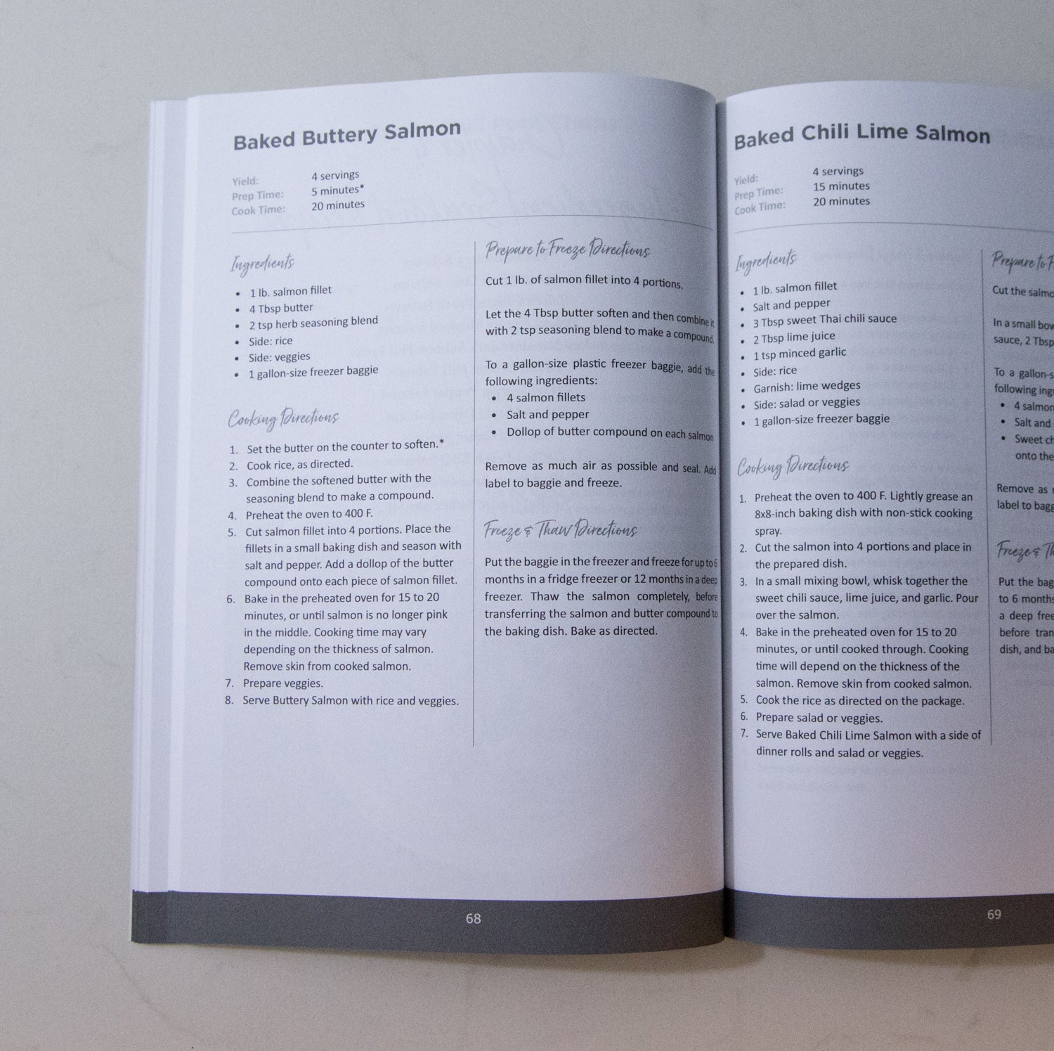 Book & Labels Kit for 5-Ingredient Freezer Meals - Erin Chase Store