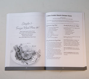 interior of 5 ingredient cookbook