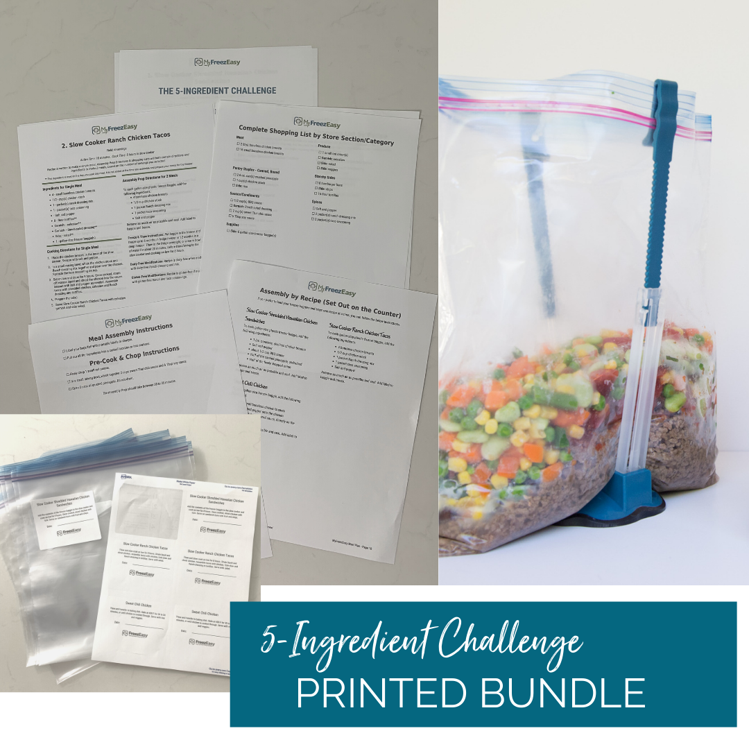 5-Ingredient Challenge PRINTED BUNDLE - Erin Chase Store