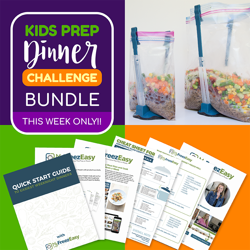 Kids Prep Dinner Challenge Bundle! - Erin Chase Store