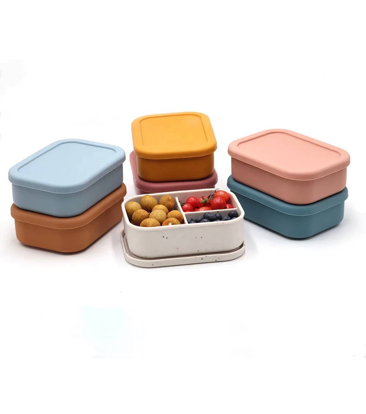 Leakproof Silicone Lunch and Bento Box - Erin Chase Store