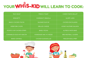 Whis-Kid: STARTER PACK for Cooking Lessons