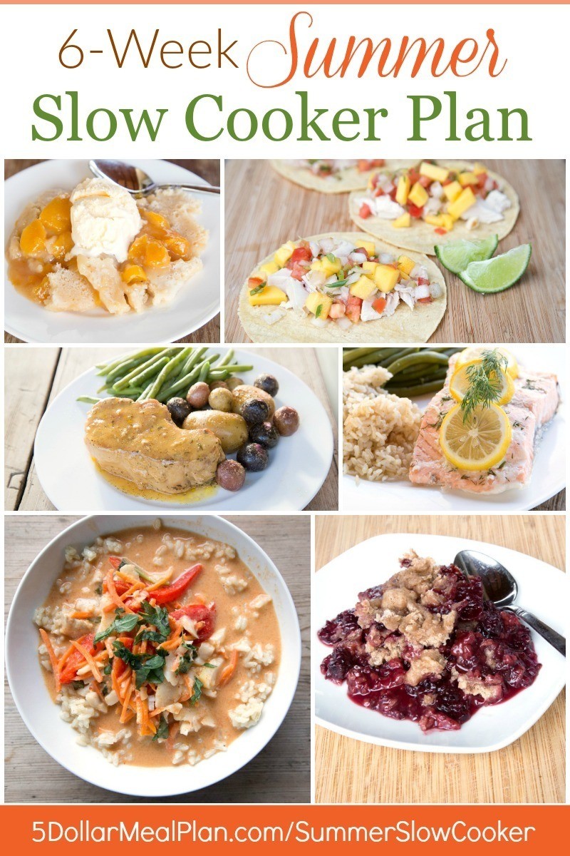 6-Week Summer Slow Cooker Plan - Erin Chase Store