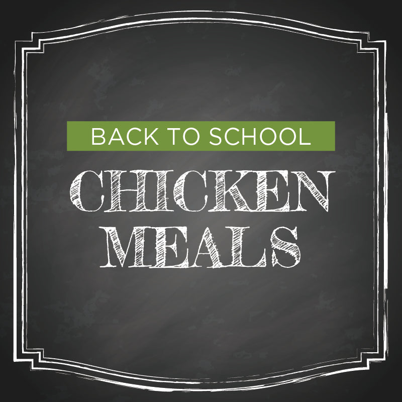 Back to School Meal Plan: Chicken Meals - Erin Chase Store