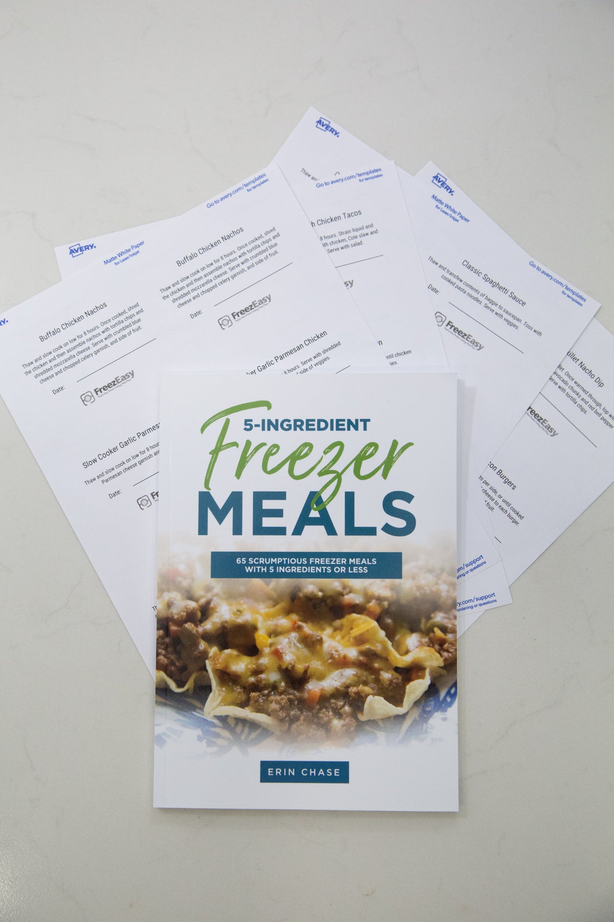 Back to School: Cookbook &amp; Meal Prep Pack - Erin Chase Store