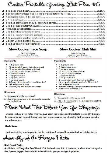 20 Meals for $150 - Slow Cooker Freezer Packs #2 - Erin Chase Store
