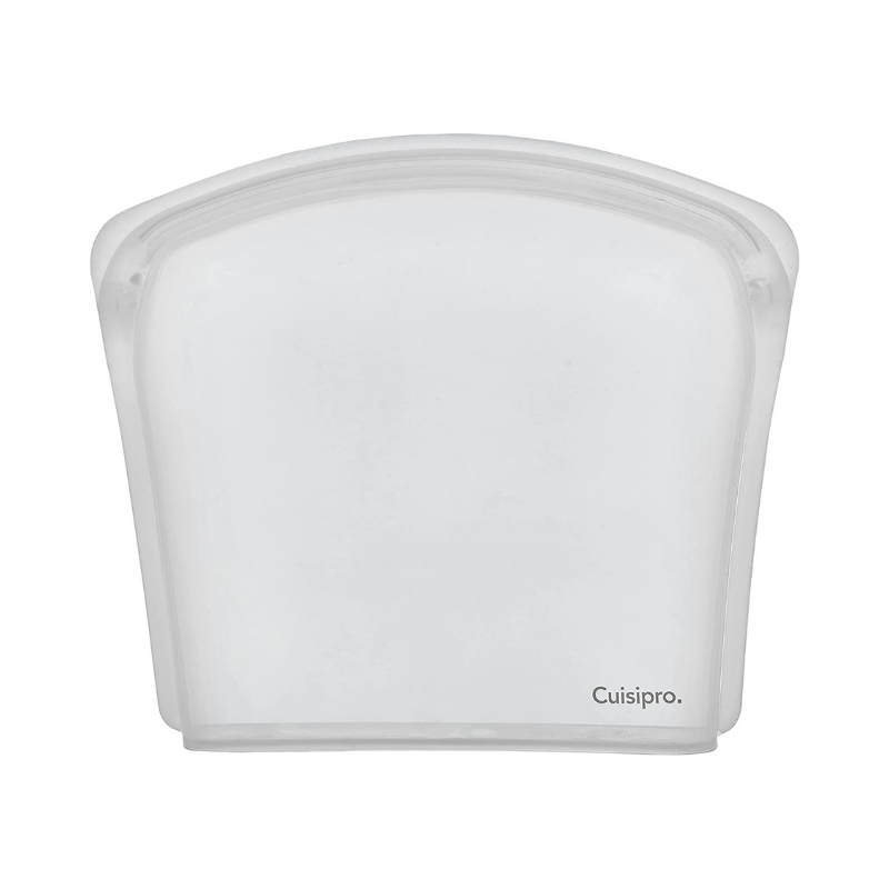 Reusable Food Storage Bag, Clear - Half Gallon - Erin Chase Store