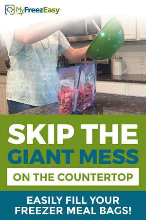 skip the giant mess on the counter with bag holders