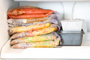 The “5 Minutes Hands-On Time” Freezer Meal Plan {PDF Download}