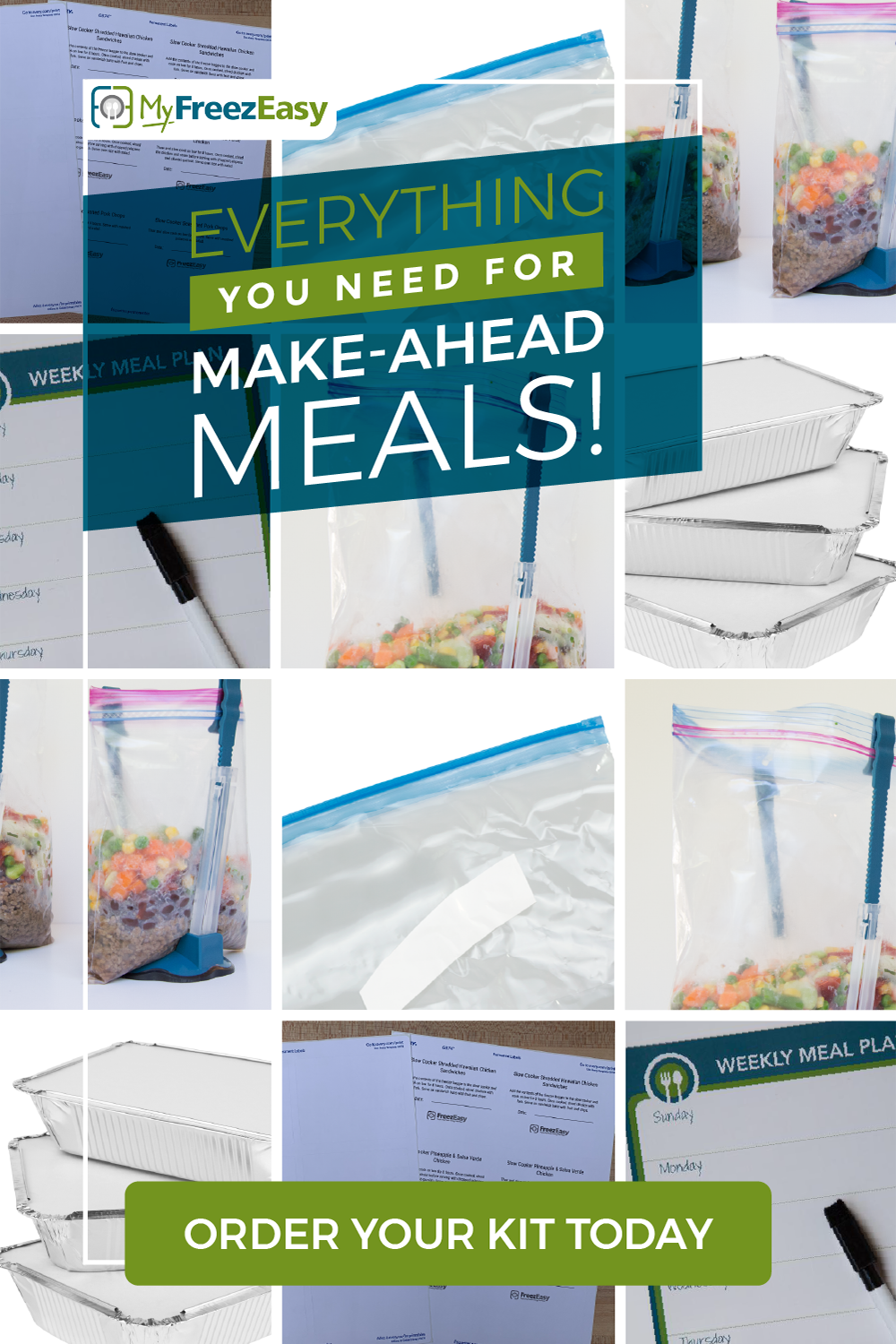 Basic Freezer Cooking Starter Kit - Erin Chase Store