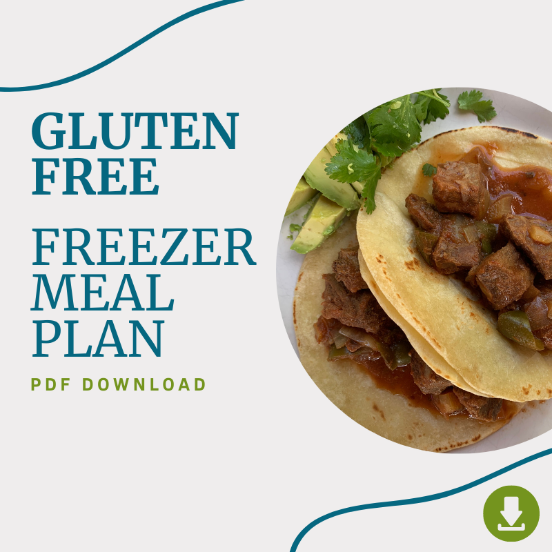 PDF - The Gluten-Free Freezer Meal Plan