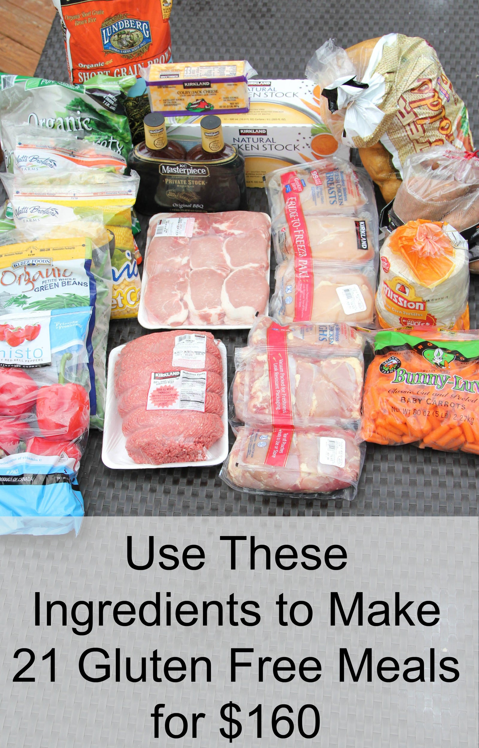 20 Meals for $150 - The Gluten Free Plan #3 - Erin Chase Store