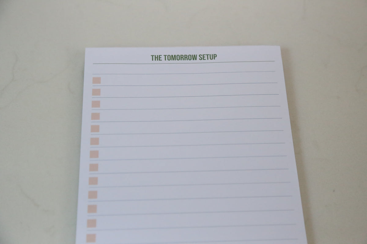 Tomorrow Setup Tearpad - Erin Chase Store