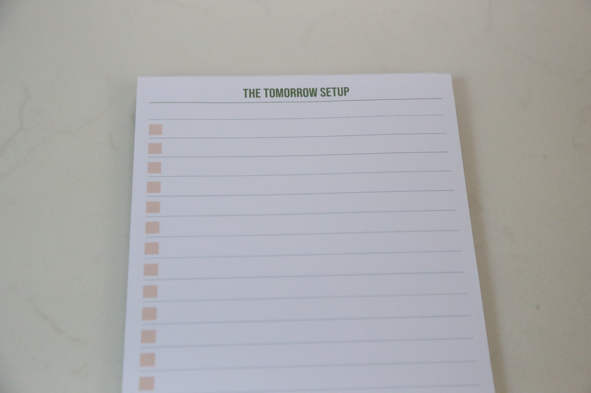 Tomorrow Setup Tearpad - Erin Chase Store