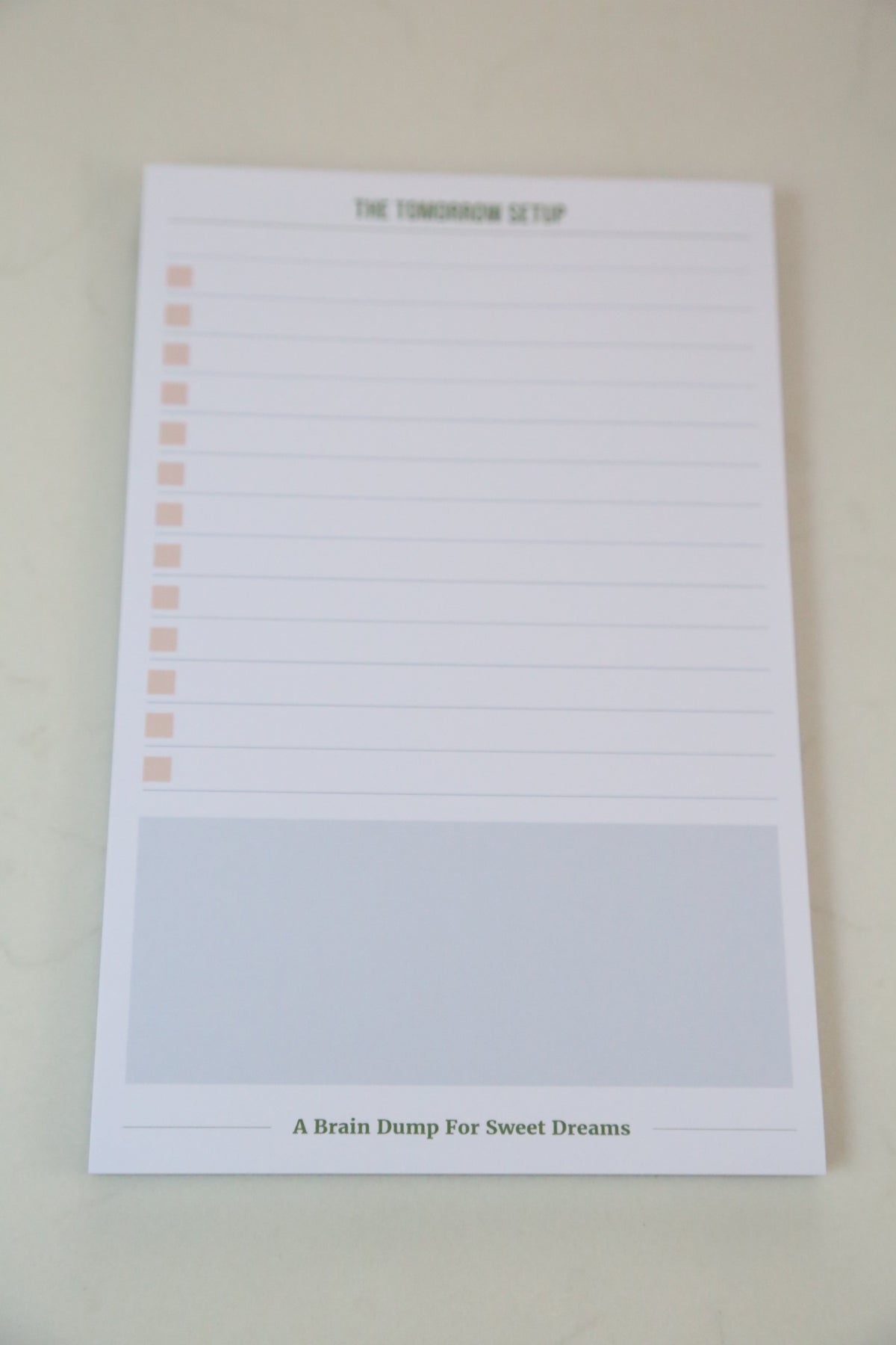 Tomorrow Setup Tearpad - Erin Chase Store