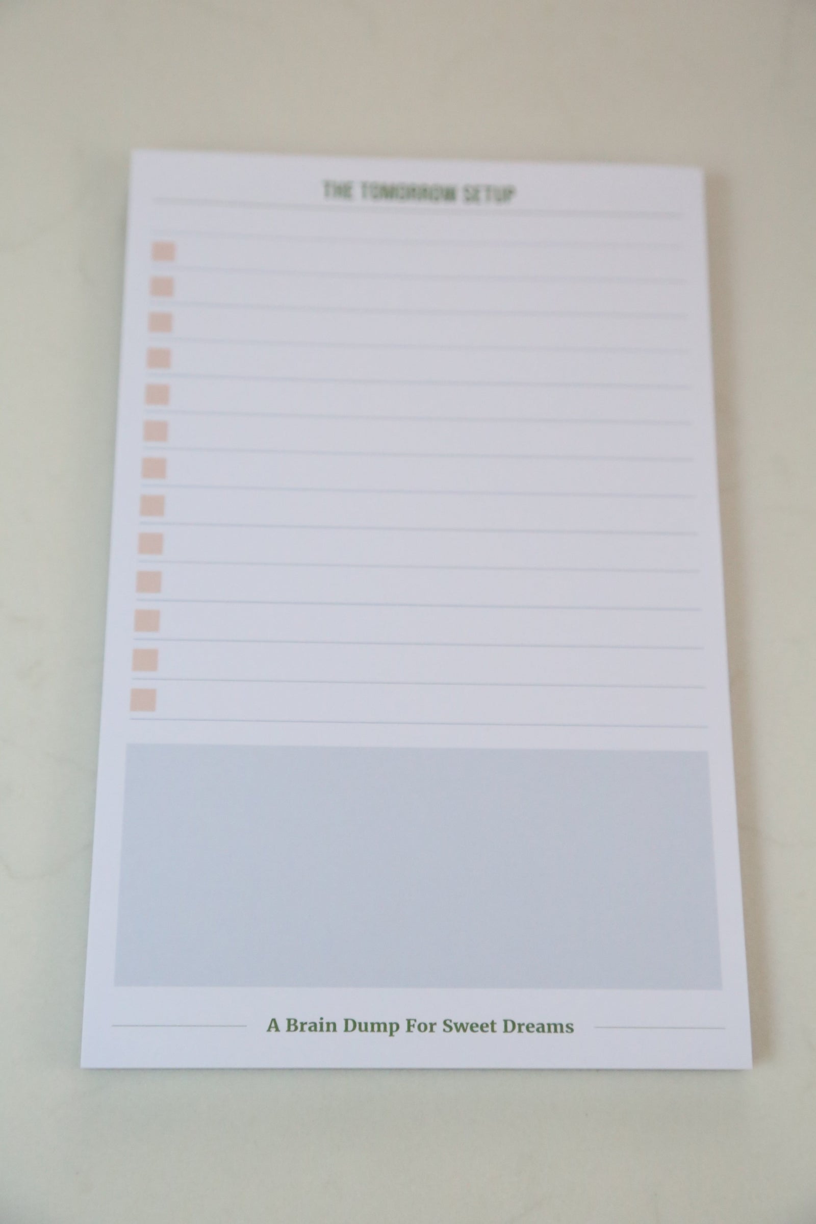 Tomorrow Setup Tearpad - Erin Chase Store