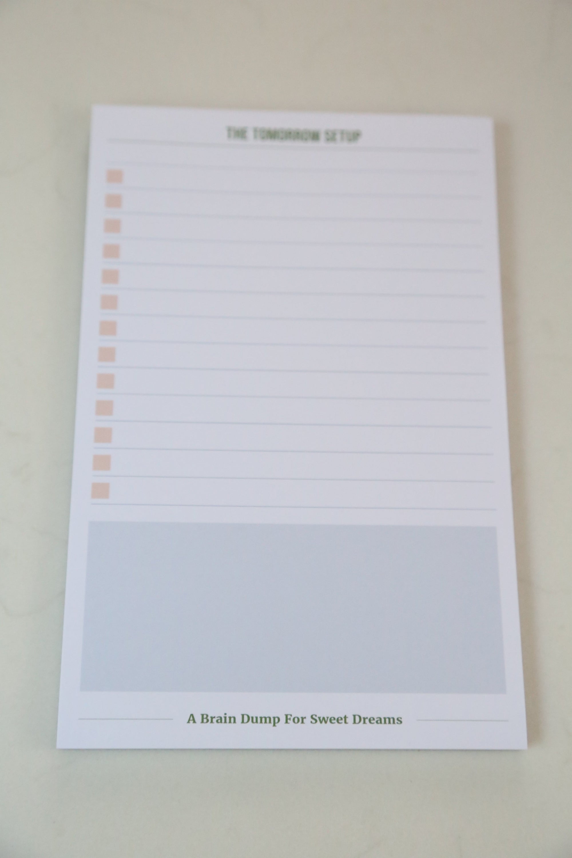 Tomorrow Setup Tearpad - Erin Chase Store