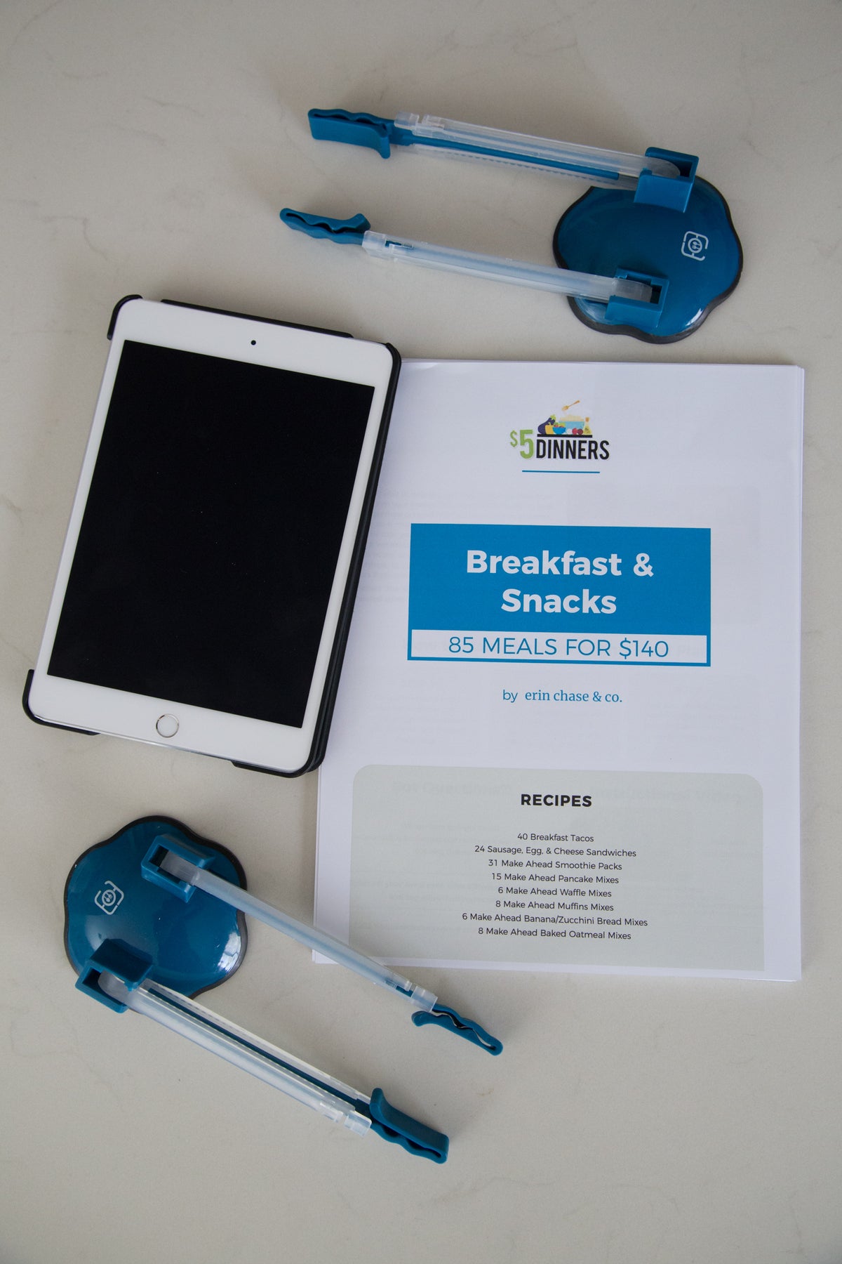 Breakfast &amp; Snacks: PDF + BAG HOLDERS - Erin Chase Store