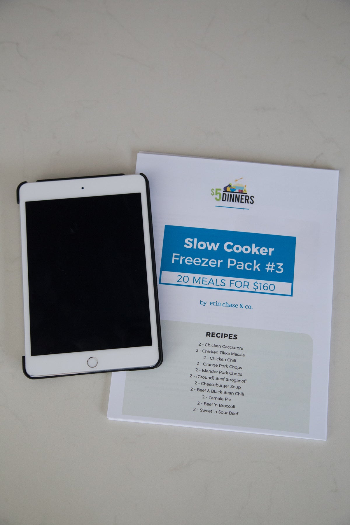 Slow Cooker Freezer Packs #3: DIGITAL PDF - Erin Chase Store