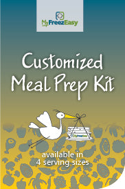 Customized Meal Prep Kit ~ Freezer Meals Shower for New Mom - Erin Chase Store