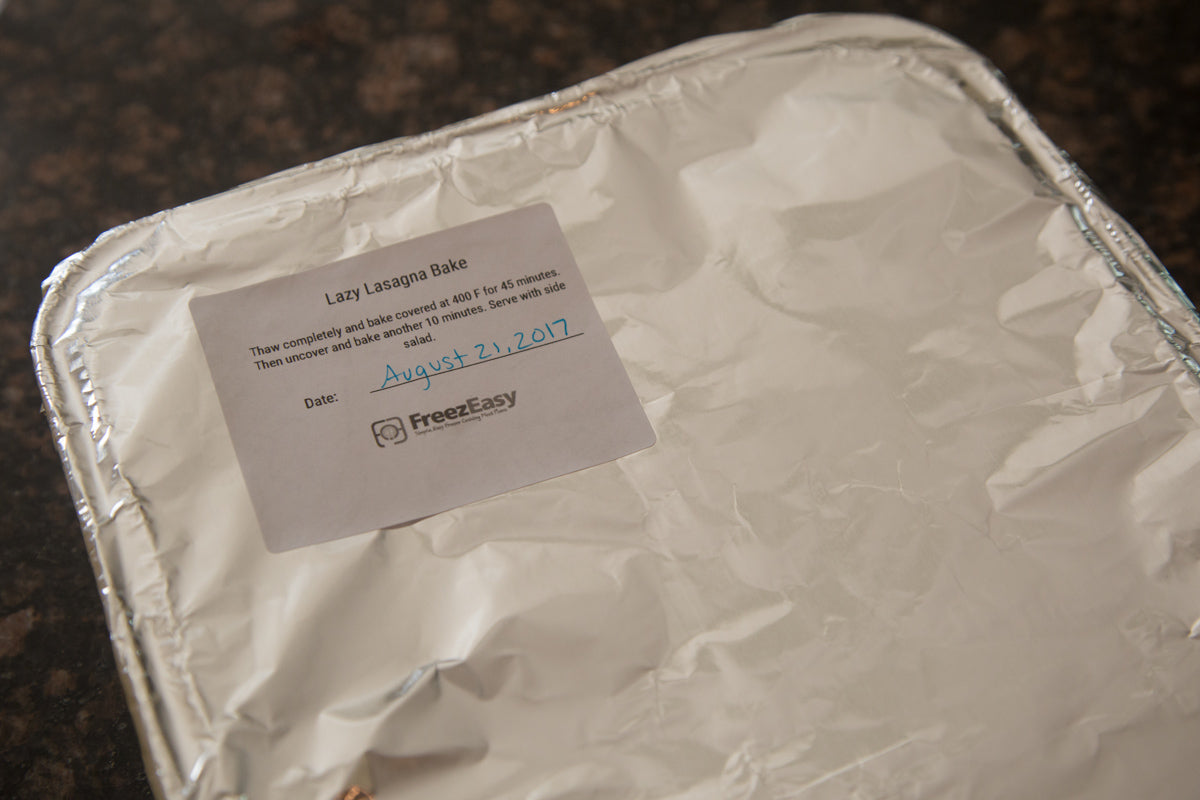 Customized Meal Prep Kit ~ Freezer Meals Shower for New Mom - Erin Chase Store