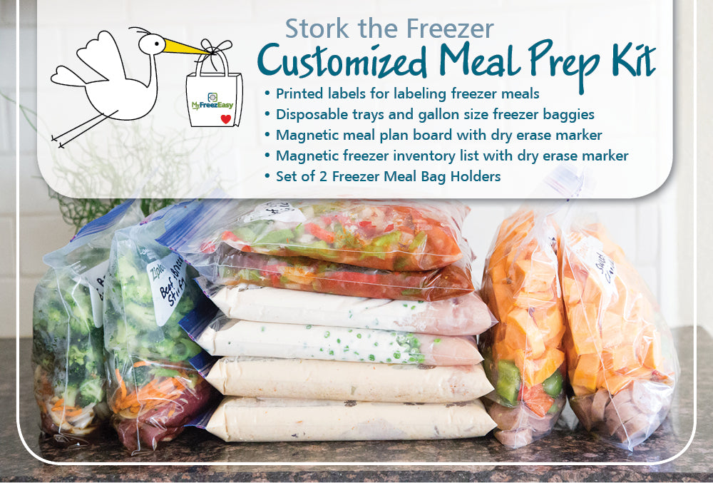 Customized Meal Prep Kit ~ Freezer Meals Shower for New Mom - Erin Chase Store