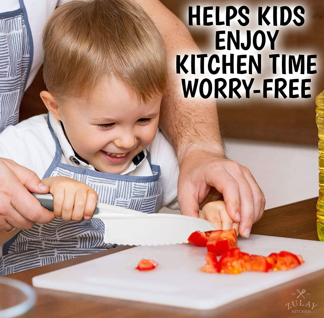 Whis-Kid: Kids Knife Set for Cooking and Cutting