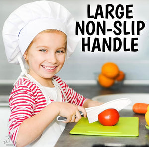 large non-slip handle