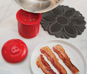 bacon grease strainer and container