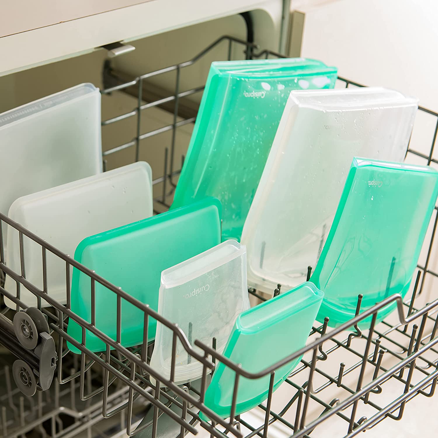 Reusable Food Storage Bag, Clear - Half Gallon - Erin Chase Store