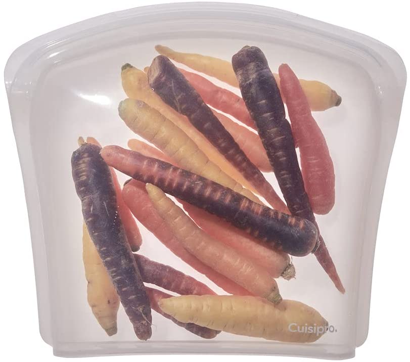 Reusable Food Storage Bag, Clear - Half Gallon - Erin Chase Store