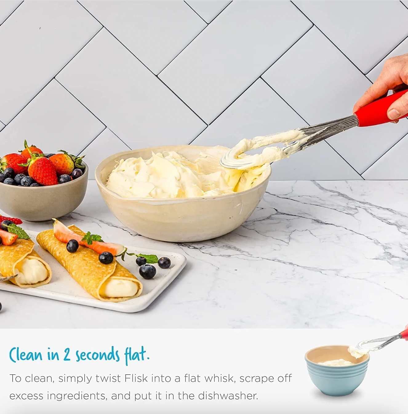 FLISK - 3-n-1 Balloon, Sauce & Flat Whisk - Erin Chase Store