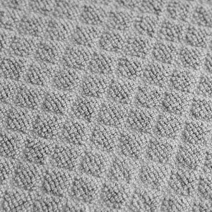 close of up the texture of gray kitchen towel