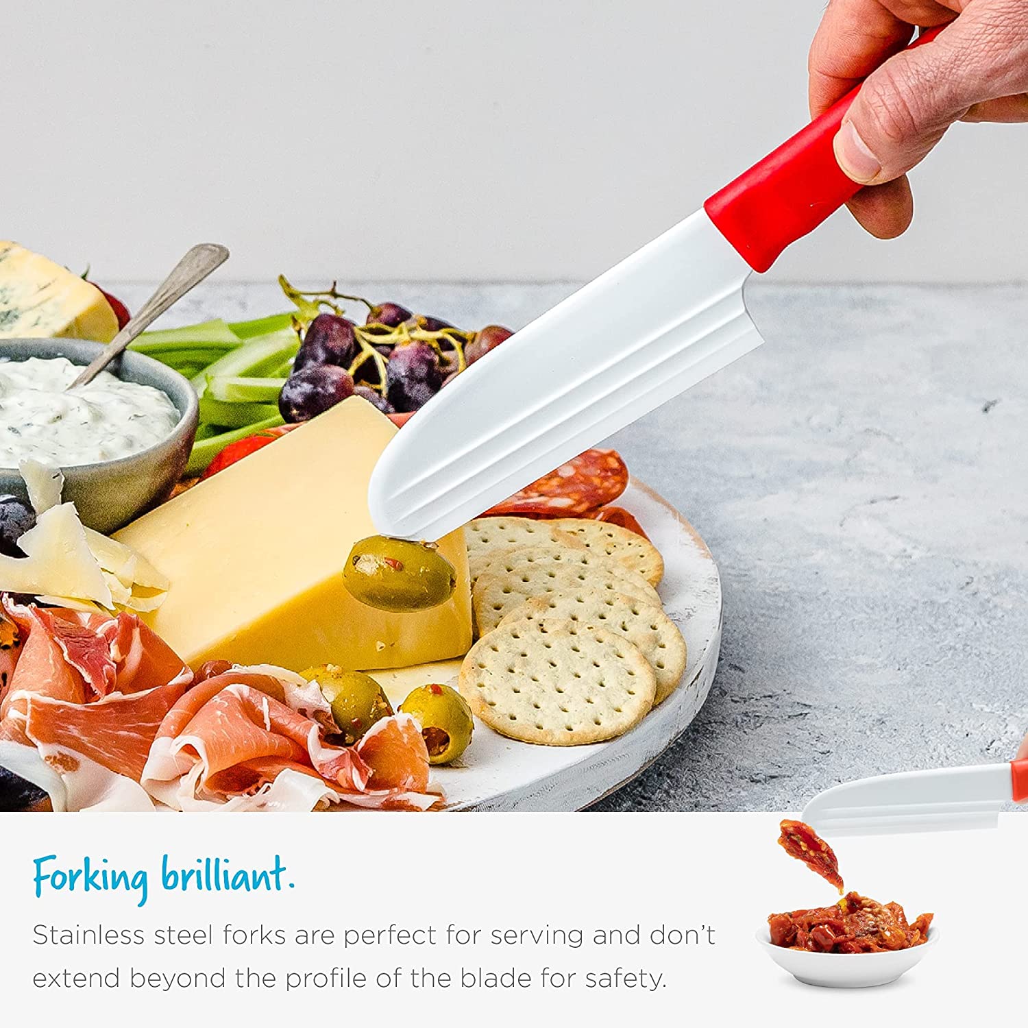 KNIBBLE LITE - Non-Stick Cheese Knife - Erin Chase Store