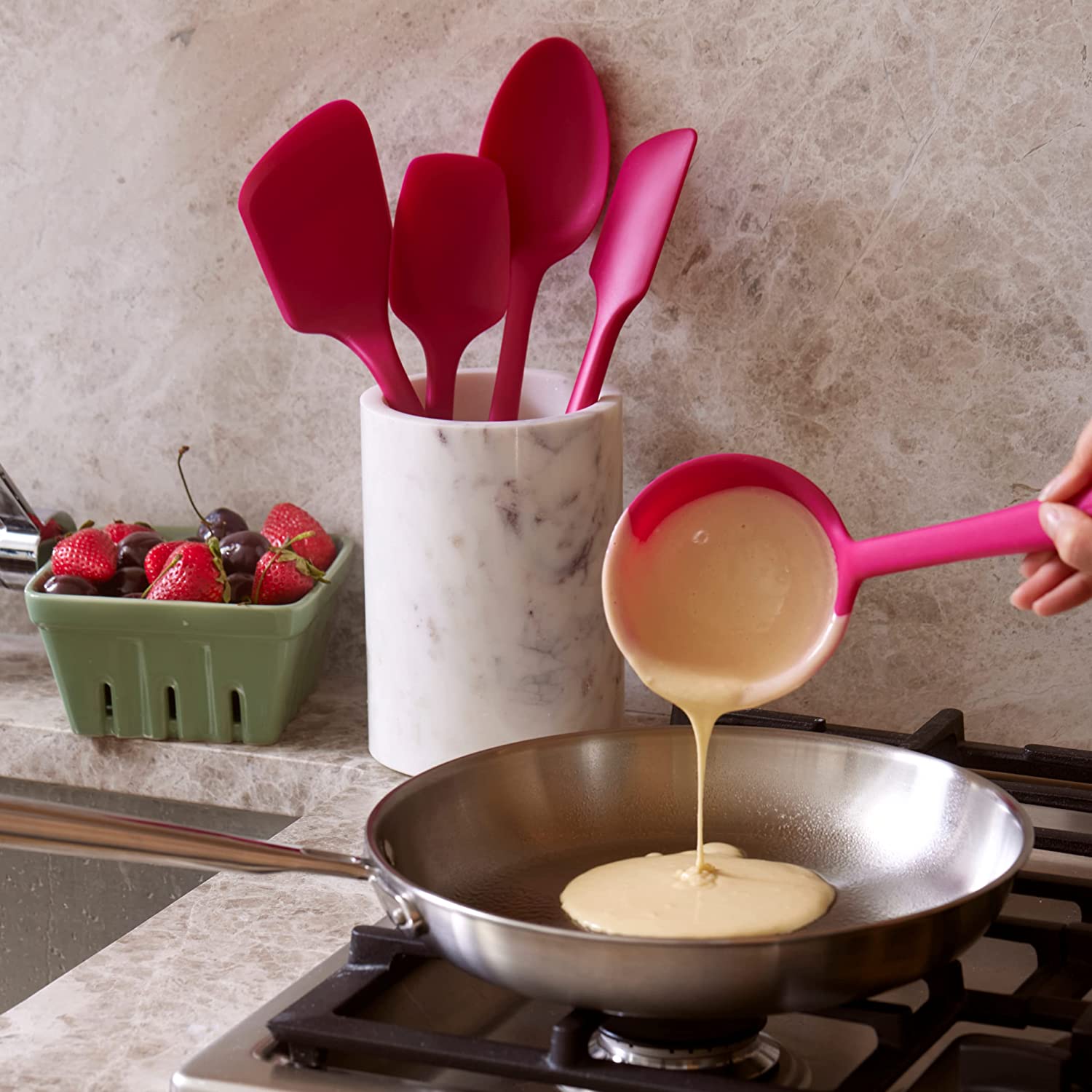 LADLE - Ultimate Flexible, Silicone Ladle - Erin Chase Store